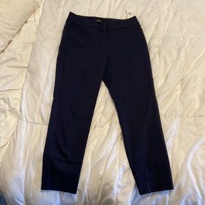 Loft Julie Skinny Dress Pants in Navy